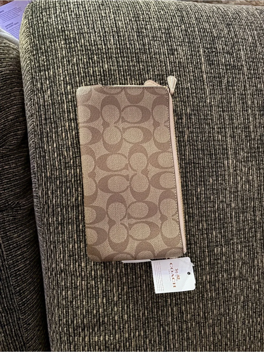 Coach NWT double zip wallet/wristlet - Picture 2 of 16